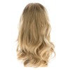 Baruisi Long Blonde Wigs for Men Synthetic Layered Wavy Cosplay
