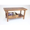 AquaTeak The Original Moa Teak Bench Large Storage Tray