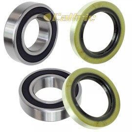 Caltric Rear Wheel Ball Bearing Seal Kit for KTM 250 Exc Mxc Sx Sxf Sxs Xc Xcf Xcfw Xcw