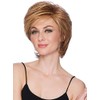 Short Tapered Crop Wig Color R4 MIDNIGHT BROWN - Hairdo