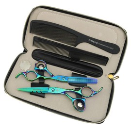 JIESENYU Hairdressing Scissors 6 Inch Professional Hairdresser JP 440C Steel Hair Styling Tools for Men Women Barber Shop