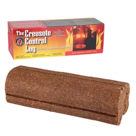 Meeco's Red Devil 1008 Creosote Control Log - Reduces Creosote Buildup & Helps Prevent Chimney Fires - Safe for Wood Stoves, Inserts & Fireplaces (3 lb) - Made in The USA