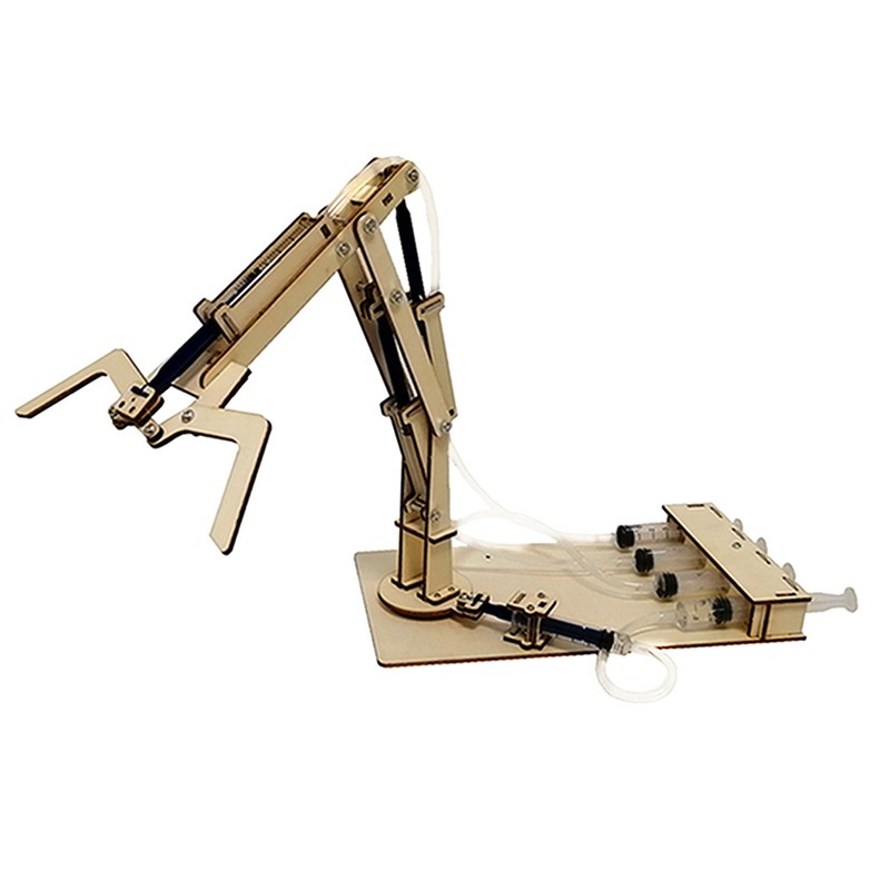 Hydraulic Mechanical Arm DIY Models Building Toy Science Educational Model
