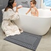 DEXI Bathroom Rugs 16"x24", Non Slip Bath Mats for Bathroom