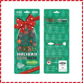 Posh KF94 Mask [Pack of 10] Holiday Special - Adult (H06) (MADE IN KOREA)