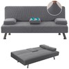 H.VERSAILTEX 4 Pieces Stretch Futon Covers Sofa Bed Slipcover with