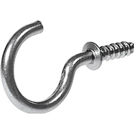 Hillman Cup Hooks Nickel 7/8 Inch" 8 Pack 122237