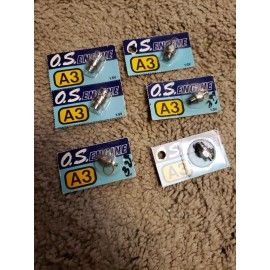 OS Plugs - one single plug of OS A3 type Glow Plug -  RC motor plug - New!