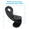 ieron Bicycle Trailer Hitch Coupler Attachment, Steel Bike Coupler Attachment