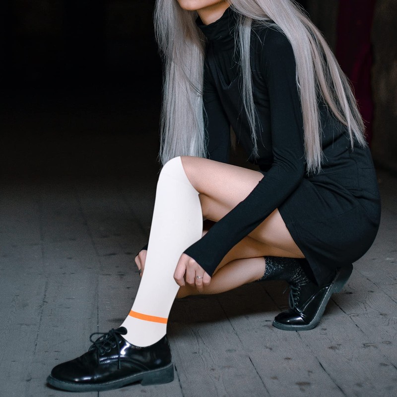 FOMIYES 1 Pair Compression Socks Device Thigh High Teds Thigh