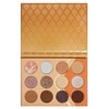 Juvia's Place Orange, Browns, Tans, White Pressed Eyeshadow Palette -