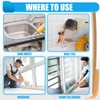 Gisafai 4 Size Set Rubber Caulking Tool Silicone Caulking Caulk