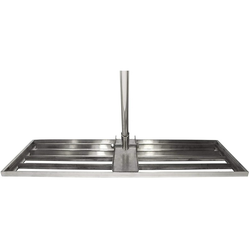 Varomorus Stainless Steel Lawn Level Tool with Handle for Grass