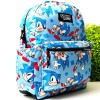SEGA Sonic The Hedgehog 16” Large Backpack School Travel Book