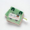 Bloomie's 000541-0030-01 Train Chibi Towel (Green) 100% Cotton, Kids Hand