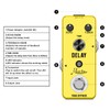 Rowin Delay Pedal Analog Vintage Delay Guitar Effect