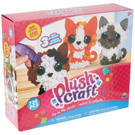Orb 74661 The Factory Plushcraft Kitten Club 3D Soft Craft, 730 pieces, 60 months to 1188 months