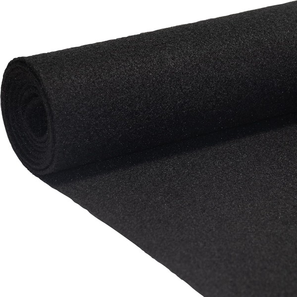 Bbox Black Carpet Non-Woven Fabric | Length: 72 inch (6
