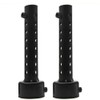 Riloer 2pcs Universal 48 mm Motorcycle Exhaust Silencer Motorcycle Muffler
