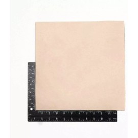 European Leather Works Import Vegetable Tan Cowhide Tooling Leather 5-6oz Pre-Cut (24"x24")