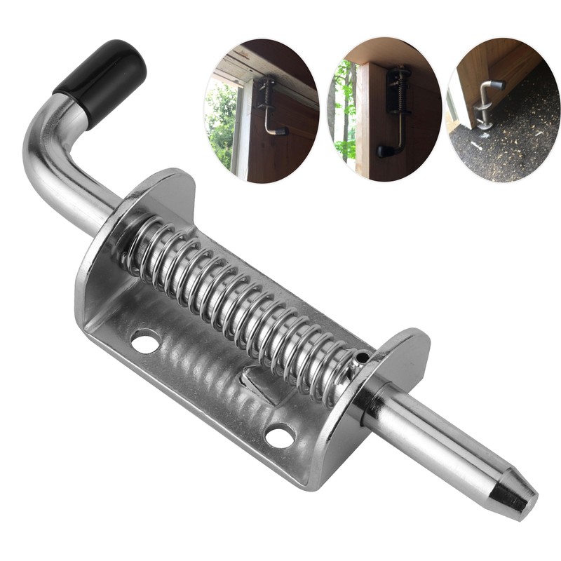 Marine Grade Stainless Steel Heavy Duty Barrel Bolt Spring Latches