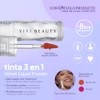 Tinta 3 en 1 Velvet Blush Liquid Powder Cherry, con