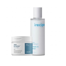 iRecipe Aqua Phytoplex Cream Intoner 120ml + 50 toner pads / 아이레시피 아쿠아 피토플렉스 크림 인토너 120ml + 토너패드 50매