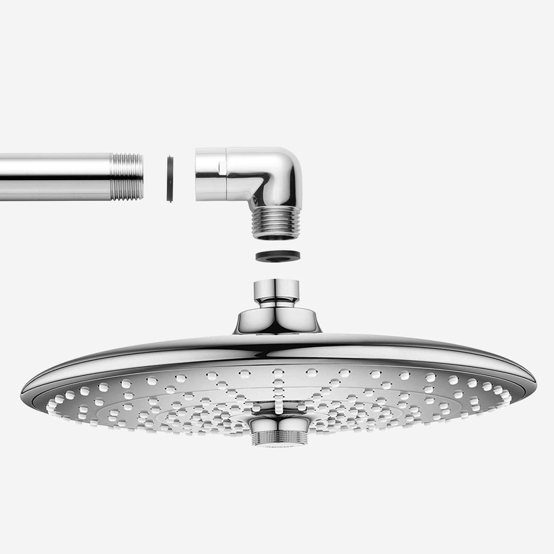 OFFO - Adaptador de cabezal de ducha, adaptador de codo