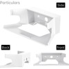 Wall Mount for V2 Mesh WiFi Router ABS Plastic Cable