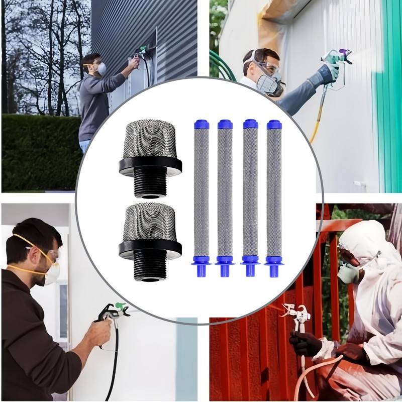 4 pcs 288749 Airless Spray Gun Filter and 2 pcs