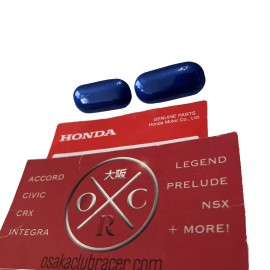 Honda OEM Honda 00-09 S2000 Front License Plate Mounting Hole Plugs Caps Laguna Blue