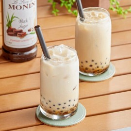 FixtureDisplays Monin Premium Black Sugar Flavoring Syrup 1 Liter 544SYPFR329F