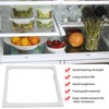 W10861519 Refrigerator Shelf Frame (Without Glass) Crisper Pan Cover For