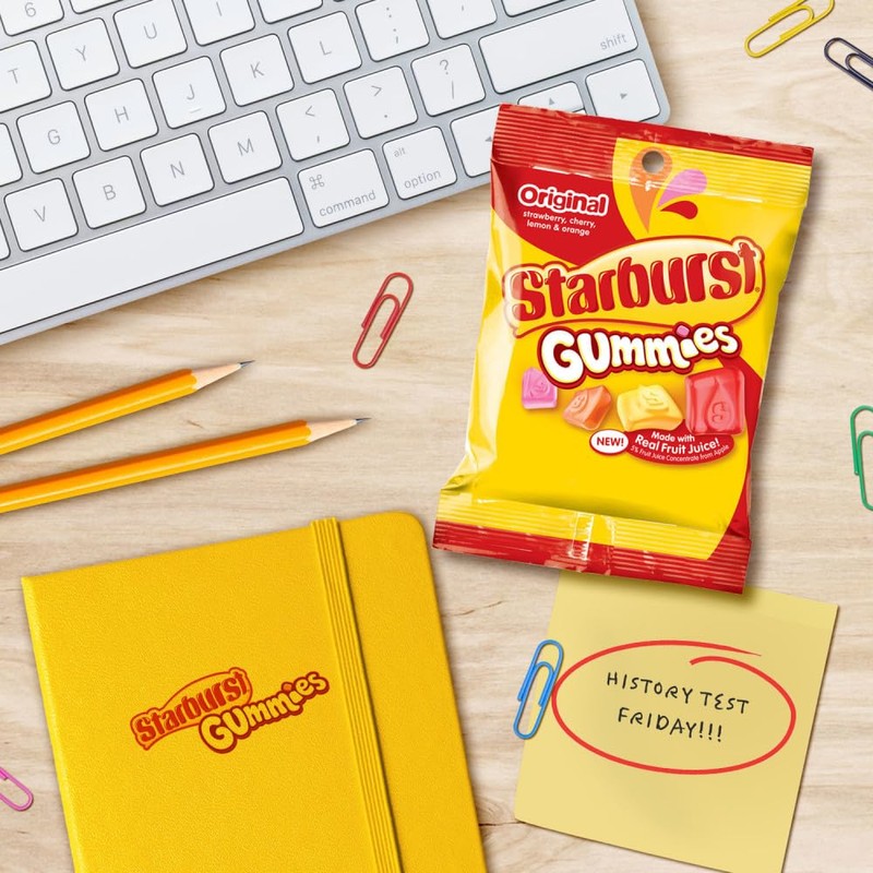 STARBURST Gummies Original Gummy Candy, 5 oz Bag (Pack of