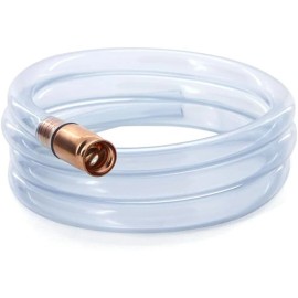 Unbranded Manguera De 10 Pies Para Gasolina Y Mas - Sifon Con Valvula De 1/2"
