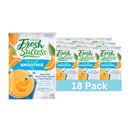 Concord Foods Orange Smoothie Mix - Citrus Flavor with No Artificial Flavors, Colors, or Preservatives - Ideal Fresh Fruit Smoothies - 2 oz Pouch for Healthy Smoothies - (Pack of 18)