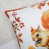 Bonhause Set of 4 Cushion Covers Autumn Animals 45 x