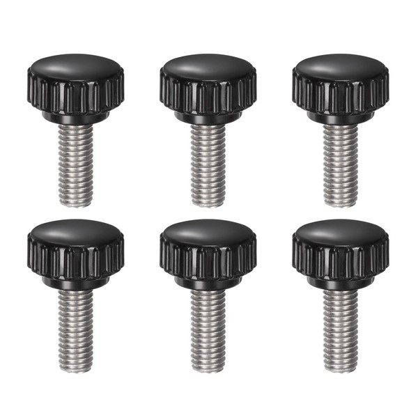 QUARKZMAN Pack of 6 Thumb Screws with Thread M8 x