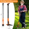WATFIGBY Weed Puller Tool, Stand Up Weed Puller Heavy Duty,