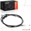 A-Premium Front Hood Latch Release Cable Without Handle Compatible with