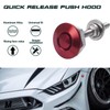 x xotic tech 4Pcs Bumper Hood Lock Lid Kit Push