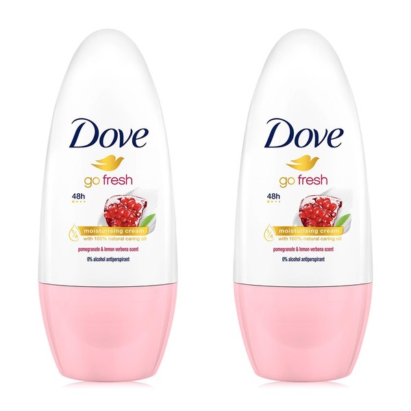 Dove Dove Go Fresh Roll-On Antiperspirant 50Ml Pomegranate & Lemon