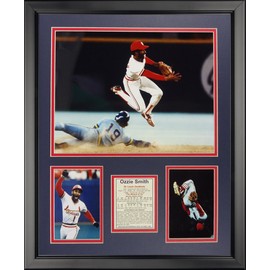 Legends Never Die Ozzie Smith - Throw Framed Photo Collage, 16" x 20", (20275U)