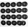 NIDETION Black Soffit Vents 29mm / 1.14” Stainless Steel Circular