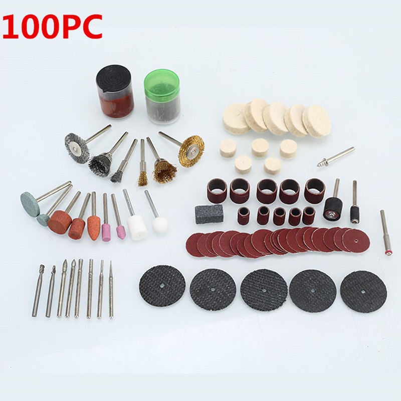 FACETHALO Router Bit Router Tools, 100 Piece Electric Grinder Accessory