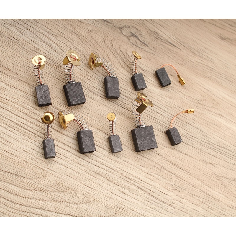 RUNCCI-YUN 20 Pieces 10 Sizes Power Tool Carbon Brushes Replacement