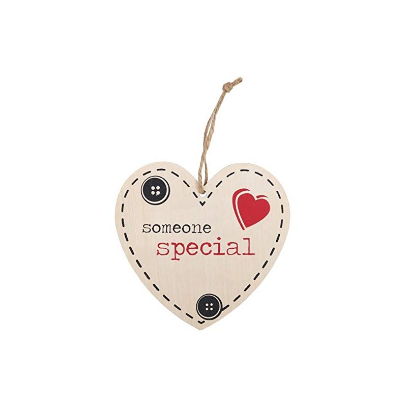 Wooden Heart Plaque- Someone Special