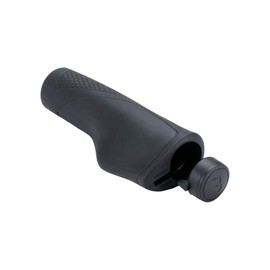 BBB Cycling Mamba BHG-100 Handlebar Grips - Dual Density Craton Rubber - Bicycle Grips with Non-Slip Design - 130 mm Black