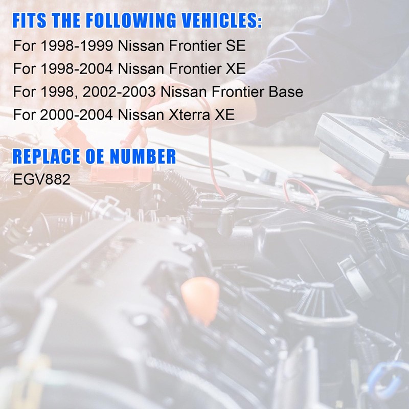 EMTMOUN EGV882 EGR Valve For Nissan Frontier 1998-2004, For Xterra
