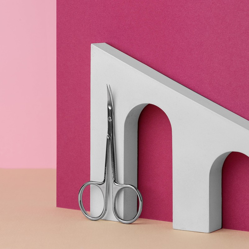 STALEKS PRO by Natury Nails Professional Cuticle Scissors Ergonomic Rings